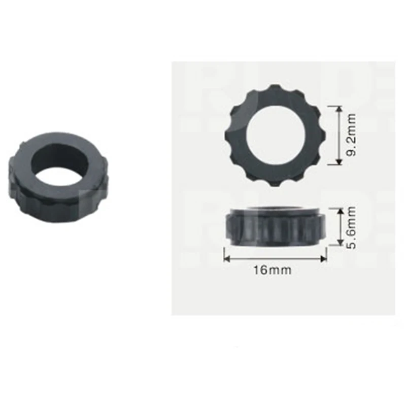 Free shipping Tenso size 16x5.6x9.2 mm Fuel Injector Rubber Seal O ring