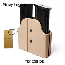 Новая двойная магазинная чехол, модель пояса для страйкбольная перестрелка тактический охотничий пояс на куртке установки двух G17 Номер картриджа