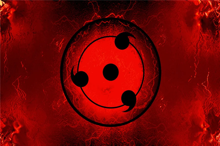 Personalizado lienzo Naruto cartel Naruto Adhesivos de pared sharingan