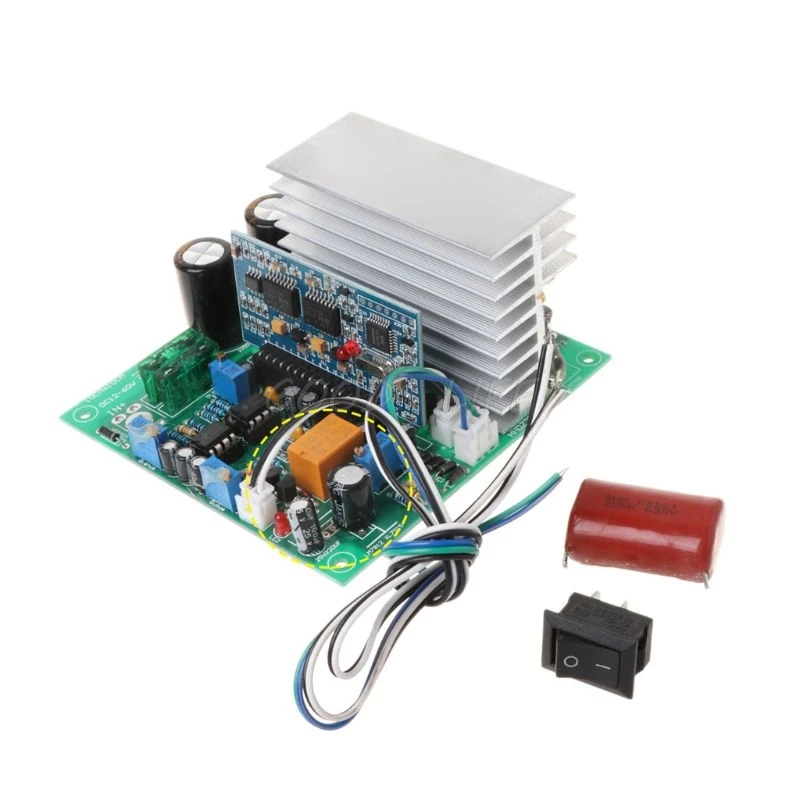 Инвертор с чистым синусом Мощность преобразователь частоты доска 12/24 V/48V 600/1000/1800W