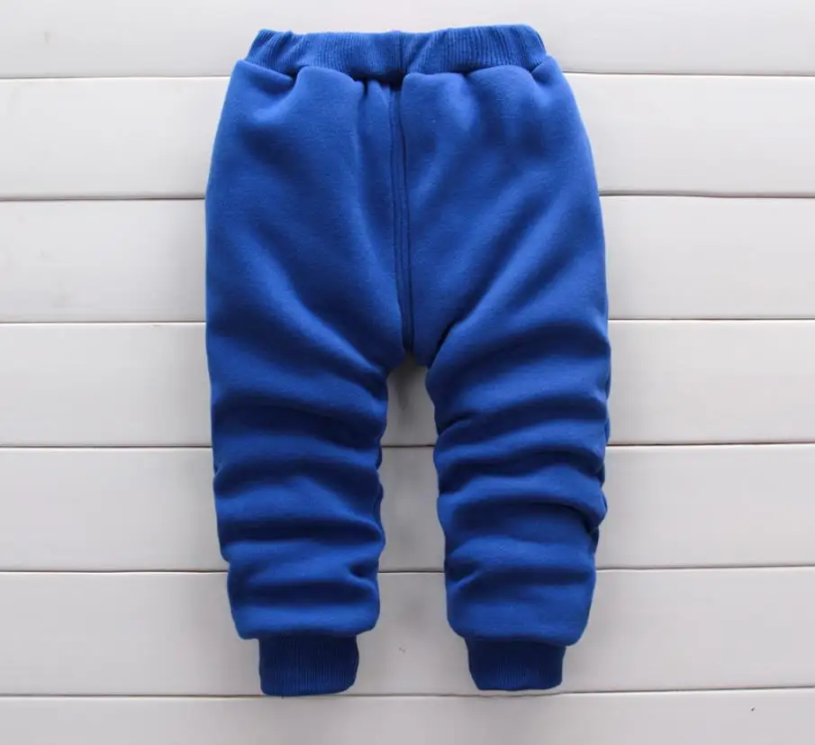 new boy winter suit three-piece 1-4-year-old boy sports suits plus velvet thick winter children's clothing