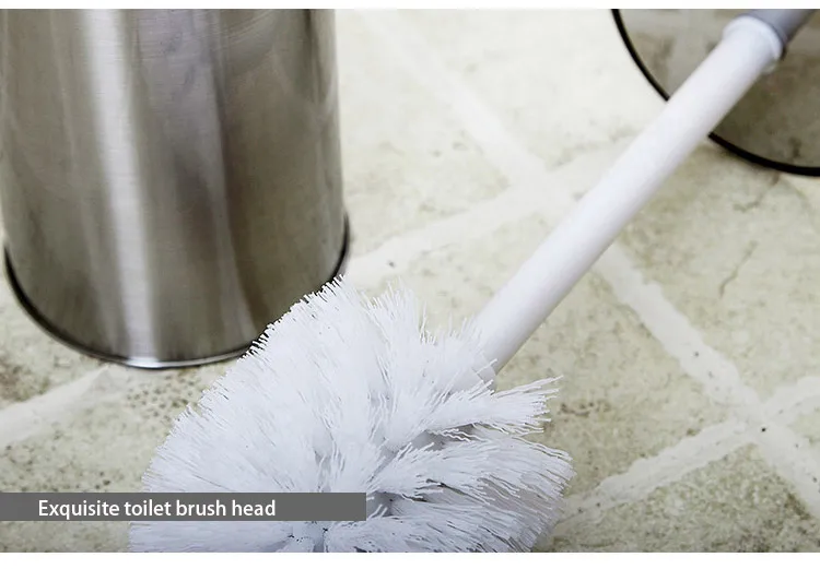 ORZ вентилируемый держатель для туалетной щетки из нержавеющей стали, щетка для чистки ванной комнаты с подставкой для Чистки унитаза, аксессуары для ванной комнаты