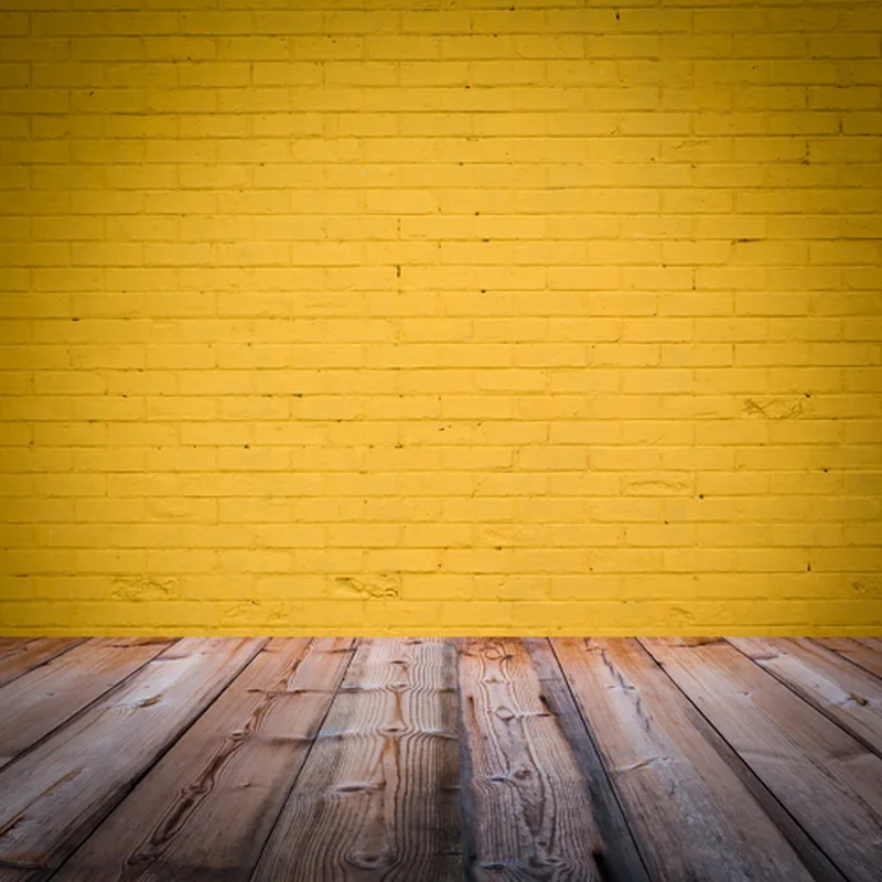 5X7ft Newborn backdrop photography background yellow brick