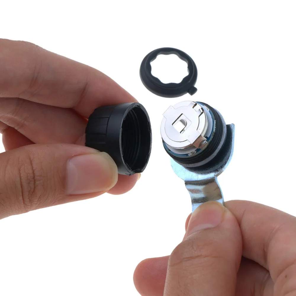 Universal 4 tyres car tire pressure monitoring systems external sensors auto wheel pressure gauge tester security alarm bar psi4