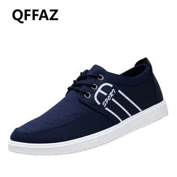 

QFFAZ New High Quality Men Casual Shoes Breathable Fashion Men Trainers Luxury Super Shoes Men Zapatillas Masculino