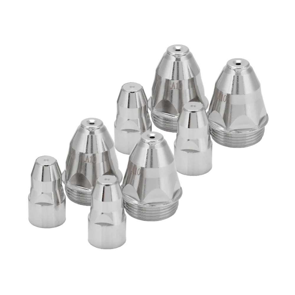 1.3mm Thick Nozzle + Hafnium Wire Electrode Resistant to High Temperature P80 Plasma Nozzle Metal 1.3mm Thick Nozzle + Hafnium Wire Electrode Resistant to High Temperature P80 Plasma Nozzle Metal