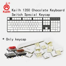 Kailh 104 Low Profile Keycaps 1350 Chocolate Gaming Keyboard Mechanical switch ABS Keycaps RGB Backlit Keyboard Computer Kailh 104 Low Profile Keycaps 1350 Chocolate Gaming Keyboard Mechanical switch ABS Keycaps RGB Backlit Keyboard Computer