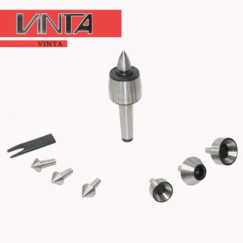 

CNC High Precision D434A Plug-in Adjustable Live Center for Lathes Morse Taper Shiftable Spindle Lathe Thimble Live Centre