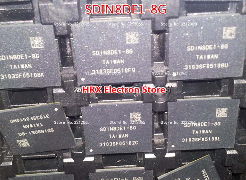 

100% New Original SDIN8DE1-8G BGA EMMC SDIN8DE1 8G