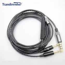 Обновлен наушников кабель для Sennheiser HD447 HD437 HD202 HD212 гарнитура Замена аудио провода 3,5 мм до 2,5 мм