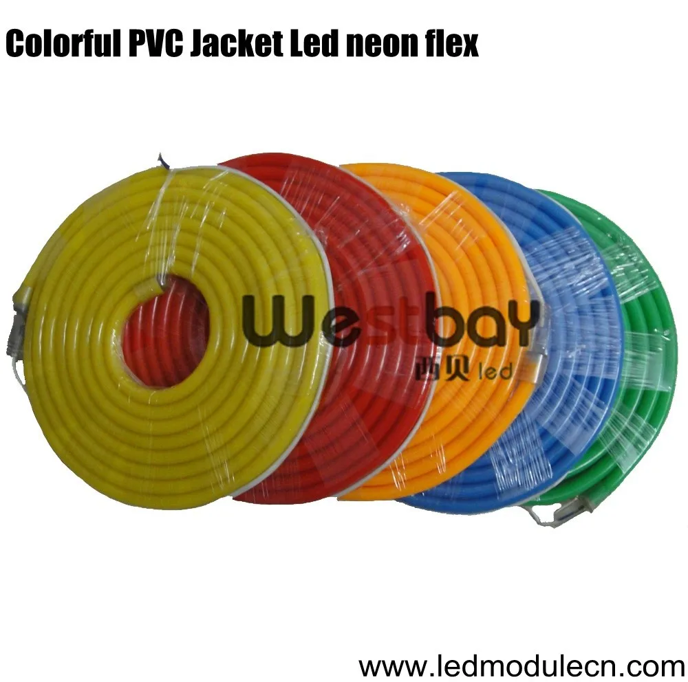 colorful PVC jacket led neon flex