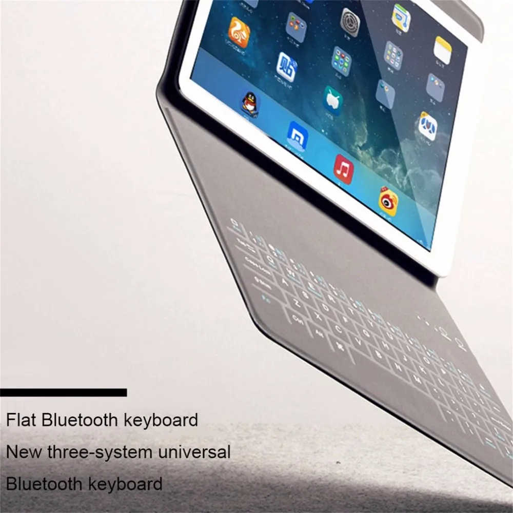 7," /9,7" Чехол для планшета Bluetooth 3,0 клавиатура Беспроводная Bluetooth клавиатура для iPad AIR/AIR2 защитный чехол