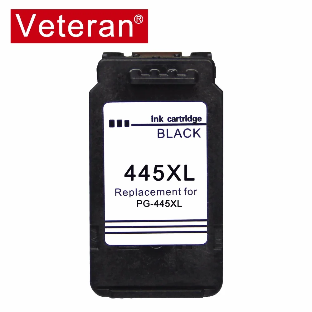 

Veteran Refilled PG445 compatible for Canon ink cartridge PG 445 445XL for Pixma MG2540 MX494 MG2440 MG2940 MG2942 MG2924 MX492