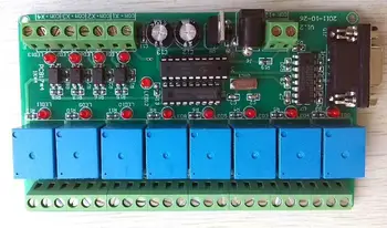 Beste Gratis Verzending! 1 Pc Ipc Board Seri euml;le Control Board 4 Switch 8 Relais Met Seri euml;le RS232 RS485