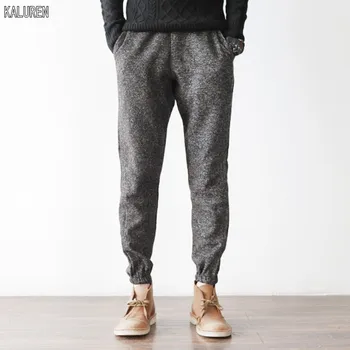 

TOP autumn and winter male plus size fat guy 100% cotton wei pant pants casual elastic strap long trousers 2xl 7x 8xl