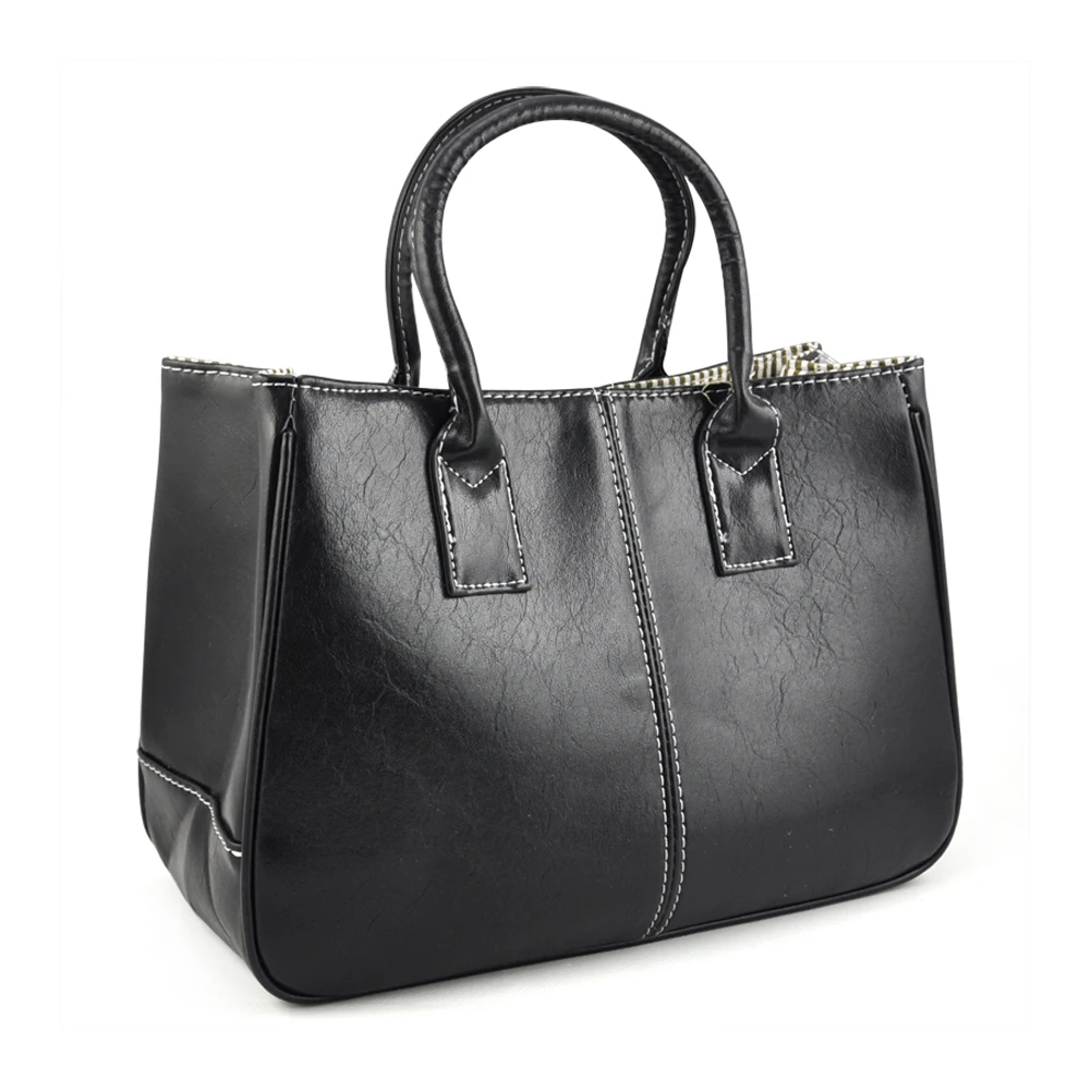 Модные женские сапоги; Новая женская класса из искусственной кожи на шнуровке в форме сумка кошелек сумочка-черный
