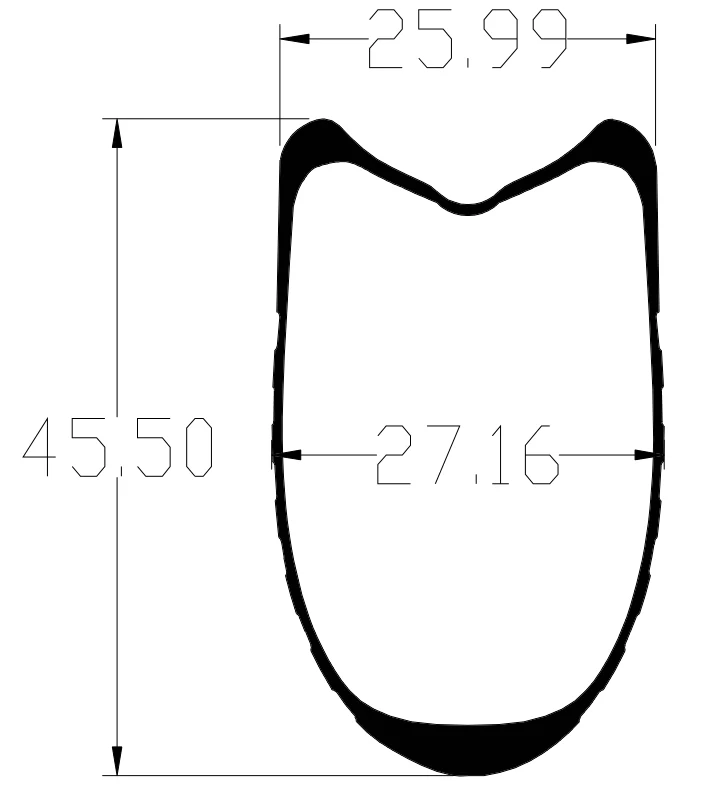 carbon rims 45mm