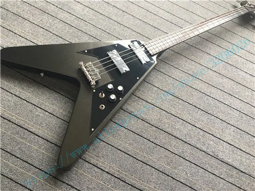 

New Arrival 4 strings bass with custom logo on headstock;sparkling gray color;all logos could be changed for free