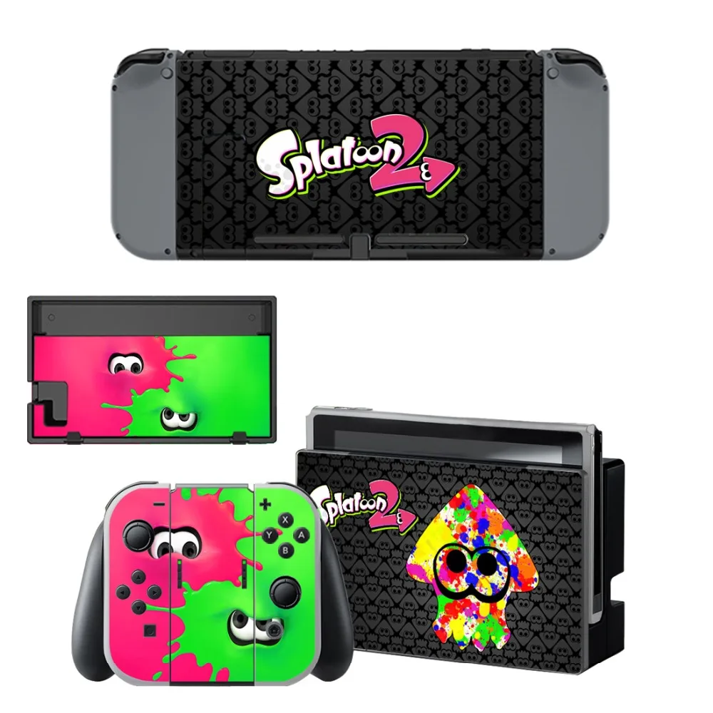 Game Splatoon 2 Skin Sticker vinyl for NintendoSwitch stickers skins