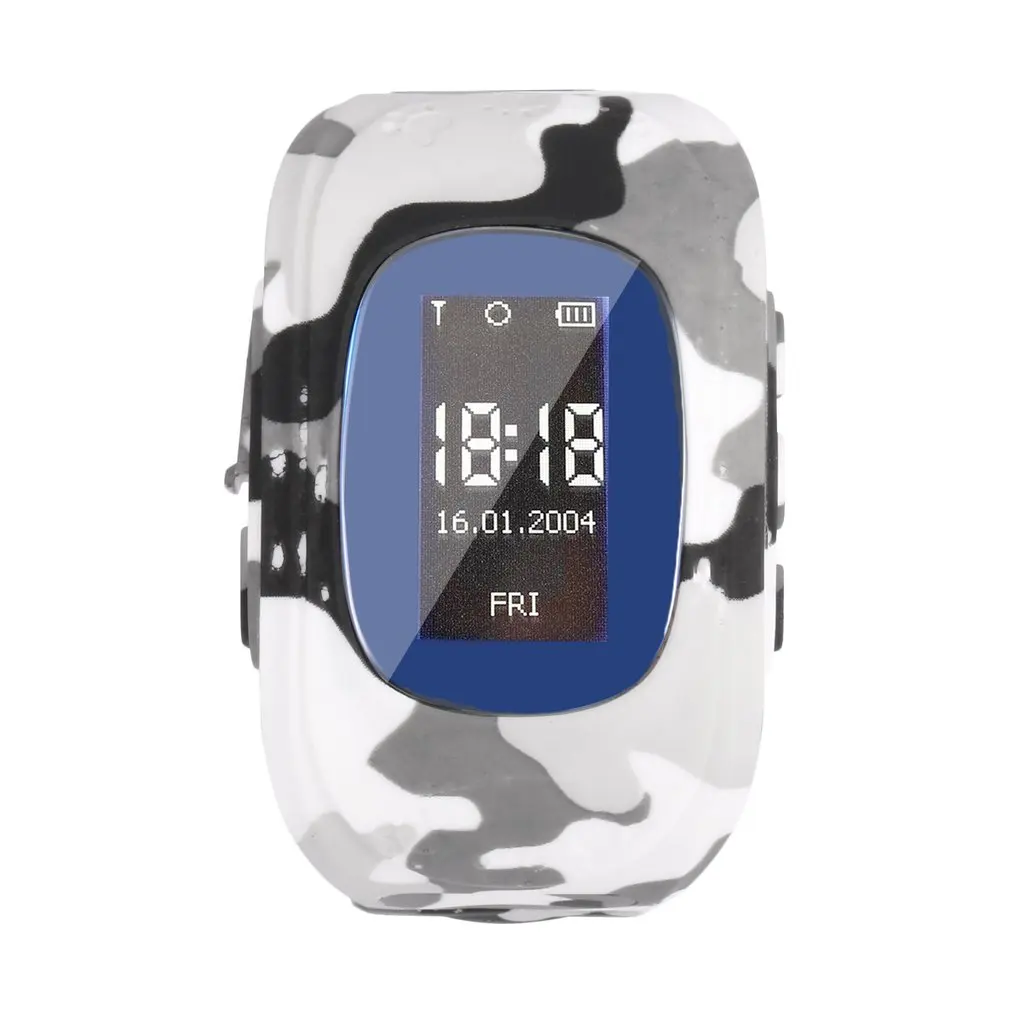 

Anti Lost Q50 Child GPS Tracker SOS Smart Monitoring Positioning Phone Kids Watch Compatible For IOS Android OLED LCD Screen