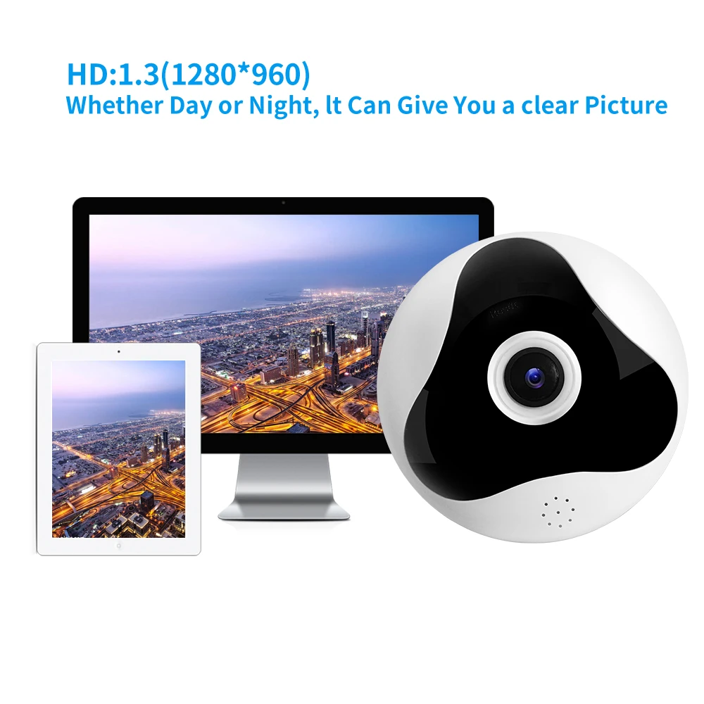 SDETER 1080P 960P беспроводная Wifi ip-камера 360 градусов рыбий глаз панорамная CCTV камера безопасности инфракрасное Обнаружение движения P2P камера