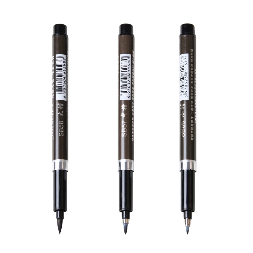 

Chinese Japanese Calligraphy Pen Multi Function Art Markers Pen Office School Writing