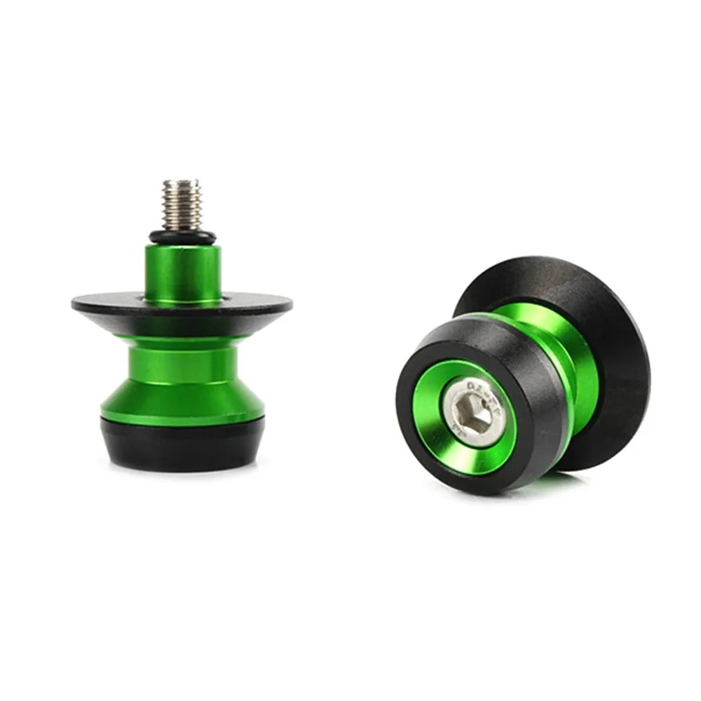 Motorcycle 10mm Aluminum Swingarm Spools Slider Stands Screws For