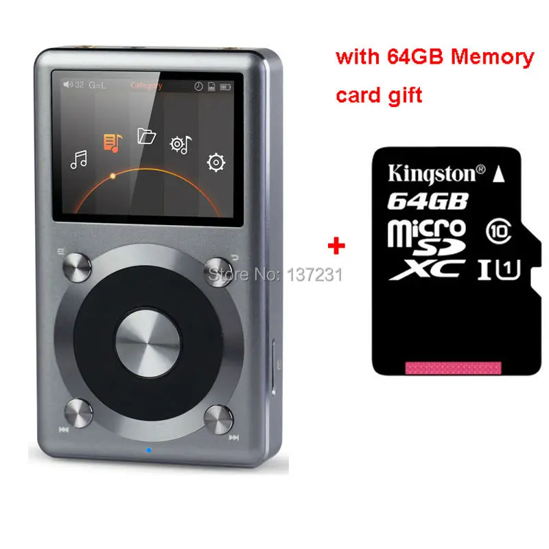 Fiio X3 2-го поколения / II X3K родной DSD декодирования 192 кГц 24bit Hifi без потерь