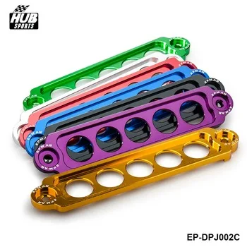 Hubsports - RACING  ALUMINUM BATTERY TIE DOWN FOR HONDA Civic SI 02-05 NEW GUNMETAL Replace for JDM STYLE EP-DPJ002C