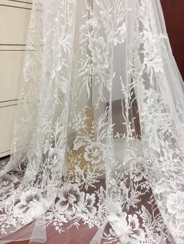 

Sequin Embroidery Lace Fabric Wedding Dress Lace Fabric