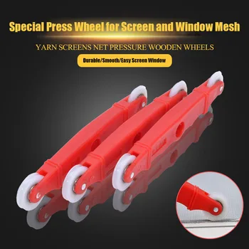 

Screen Rolling Tool with Nylon Wheels Rubber Gauze Wheel Window Install Tools CLH@8