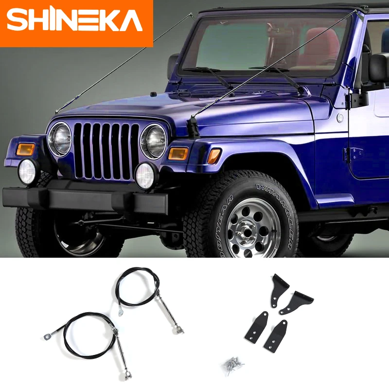 SHINEKA защитные рамы для Jeep Wrangler tj 1997 2006 комплект поднятия конечностей препятствия