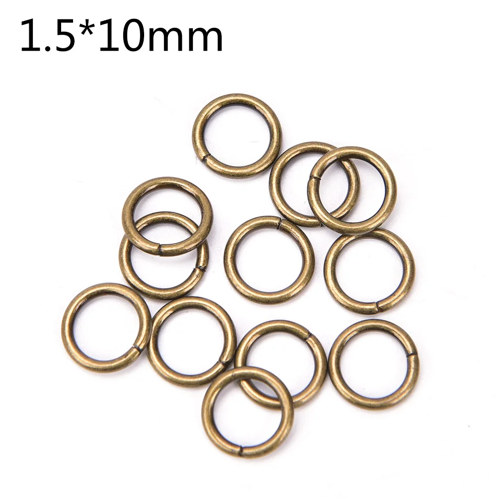 coppery-10 20 шт./лот кольца поделки крюк мешок Quickdraw металлический чехол, аксессуары оптом - Цвет: coppery-10