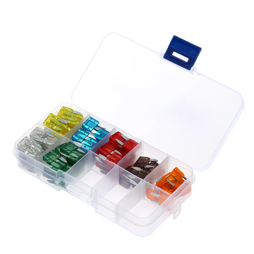 120pcs Auto Automotive Car Boat Truck Blade Fuse Box Assortment Kit 5A 7.5A  10A 15A 20A 25A 30A Auto Blade Type Fuses with Clip-in Fuses from  Automobiles ...