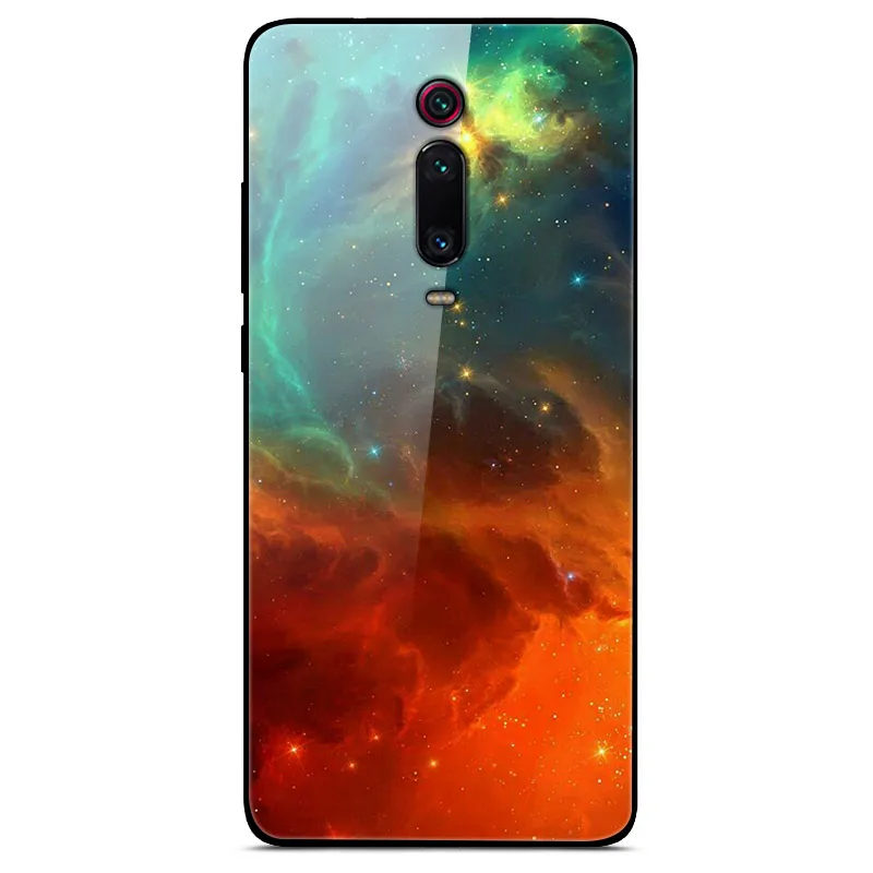 Tempered Glass Case For Xiaomi mi 9T Cover Mi9T Pro Soft Bumper 3D Cat Printing Funda For Xiaomi mi 9T Pro mi9T Mi9 T Phone Case - Цвет: 17