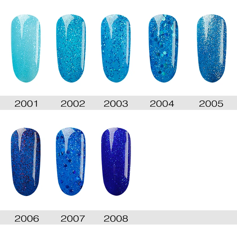 Nailwind Гели для ногтей Лаки голубой бриллиант небесно эффектом гелевого лака