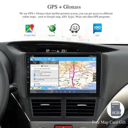 Автомобиль Радио Android gps Navi для Subaru forester 2008 2009 2010 2011 2012 Авто-радио 1 din 8- core 4 Гб оперативной памяти Мультимедиа Видео Стерео