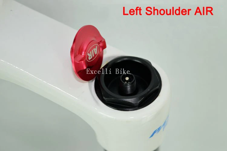 Excelli 20inch Snow Bike Foke Higher Locking Suspension Forks Aluminium Alloy For 4.0 Tire Snow Moutain Bike20 Fat Bicicleta23