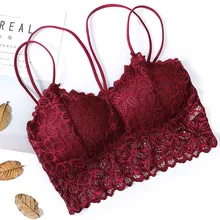 Летняя женская кружевная прострочка, завернутая грудь, топ-труба, первоклассник, сексуальная мода, анти-Легкий ремень, нижнее белье, кружевной топ, камзол 51