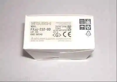 

DHL/EMS 5 PCS FX3G-232-BD FX3G 232 BD NEW for Original factory PLC free shipping -D1