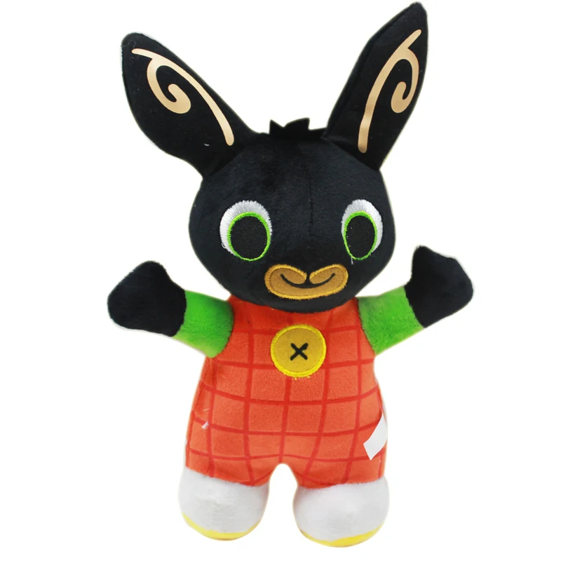 Bing Bunny плюшевая игрушка подвеска зажим Брелок Bing Bunny кукла игрушка Hoppity Voosh чучело Pando кролик игрушка для рождественских подарков - Цвет: 35cm Green Bing
