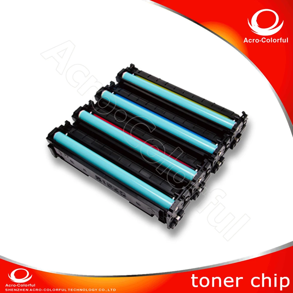 

New compatible full colorful toner cartridge for HP CF400A 401 402 403 work for laser printer Laserjet Pro M252/MFP  201A