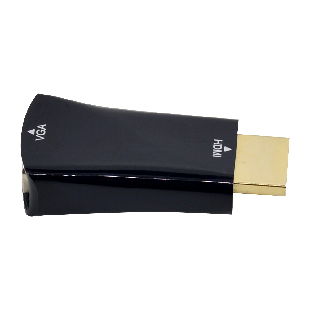 CHIPAL для HDMI к VGA конвертер HDMI2VGA адаптер 1080 P Чипсет для ПК компьютер ноутбук Настольный планшет к HDTV дисплей монитор