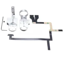 Drone pièces de réparation pour DJI Phantom 3 Adv Pro 4K Drone cardan caméra bras en lacet support de rouleau câble Flex amortisseur cardan montage