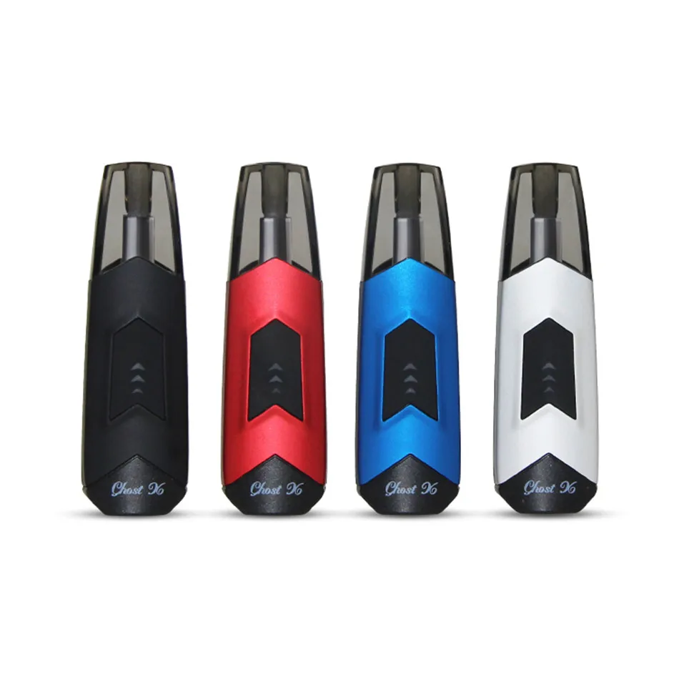 

2019 Original ATVS Ghost New Electronic Cigarette temperature control small smoke Mod kit Vape 350mAh 1.8ml capacity Vaporizer