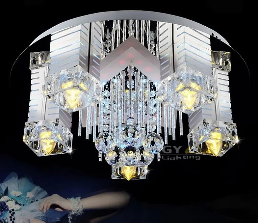 Online kaufen groÃhandel kristall lampe aus china kristall lampe ...