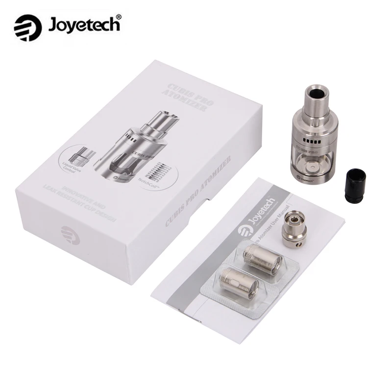 

100% Original Joyetech Cubis Pro Atomizer with Notch Coil LVC Clapton Coil Subohm Tank Joyetech Cubis Pro Tank