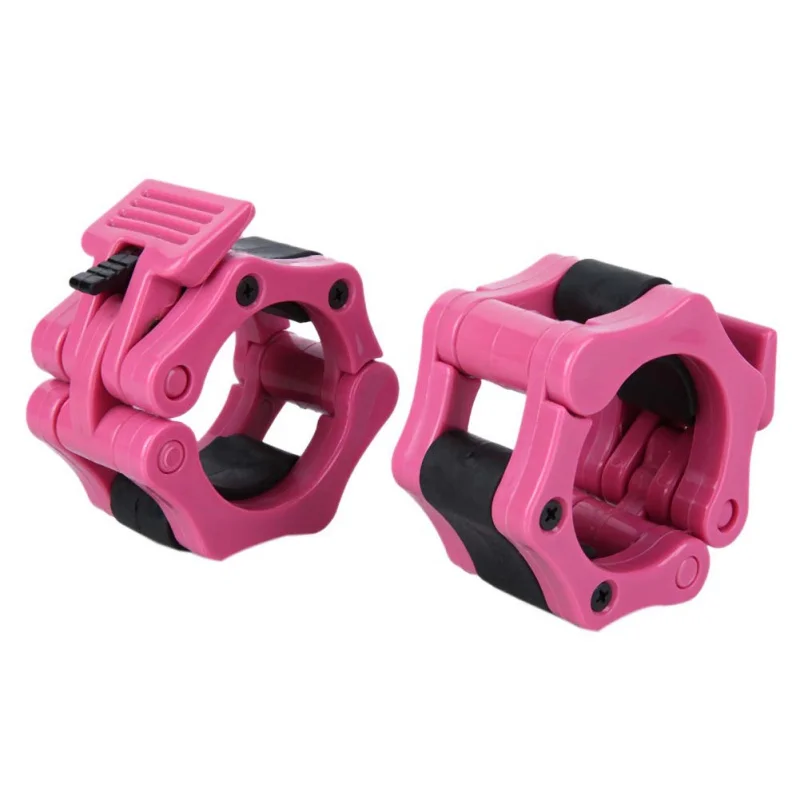 50MM 1 Pair Fitness Accessories Barbell Rod Dumbbell Plastic Buckle Weighting Weightlighter Biceps Blaster Fitness Accessories
