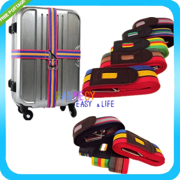 13 FT Cross Luggage Strap Belt Secure Durable for Travel Suitcase