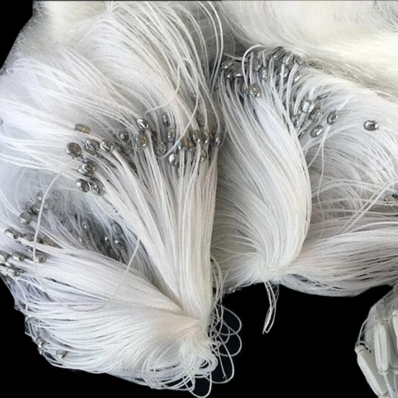 Quality H1.5m*L150 M 3layer 4cm mesh sink gill net fish trap fishing net china red de pesca fishing network fishing accessories